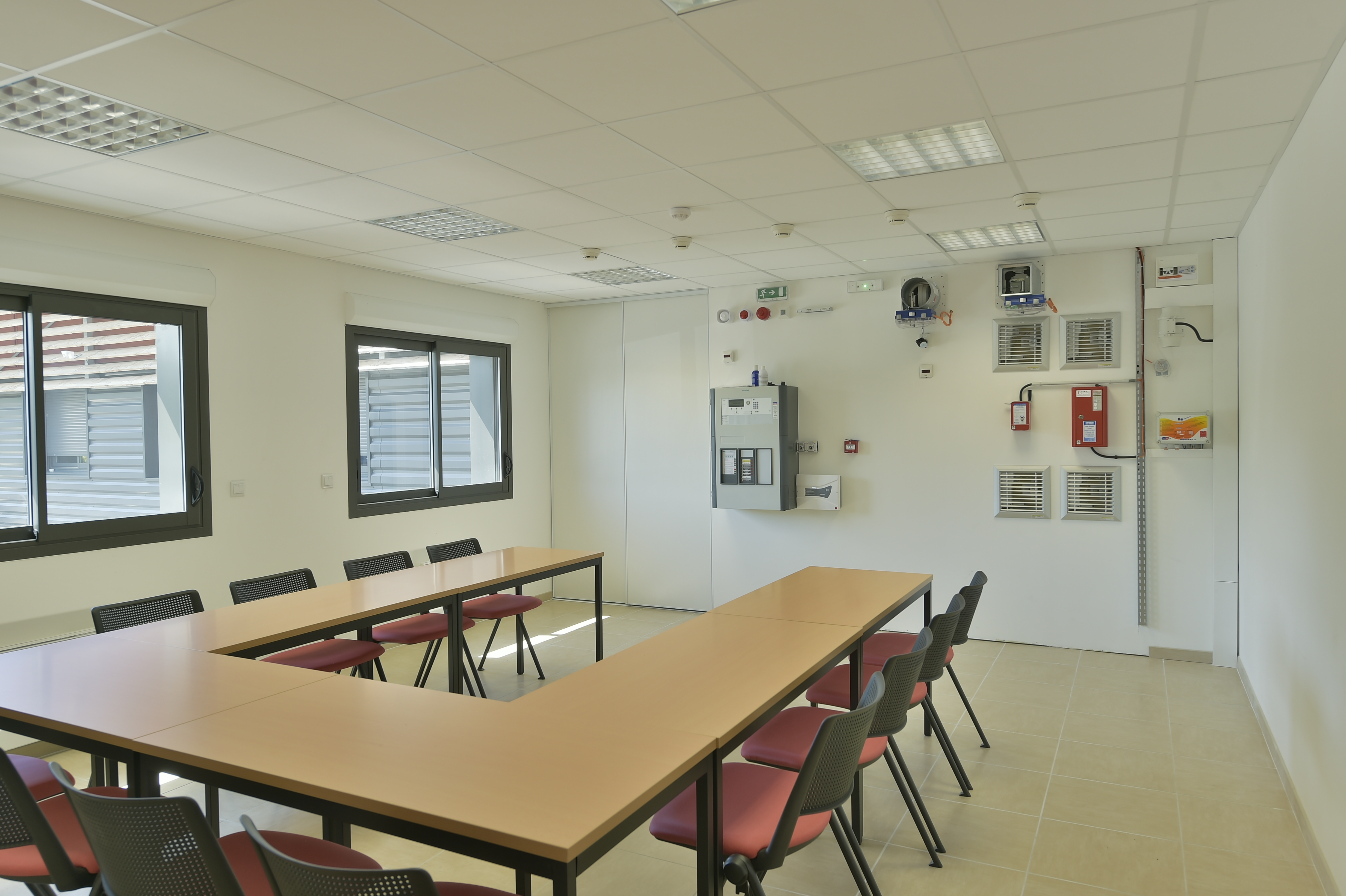 Salle de formation A2CI équipée
